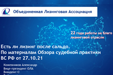Лизинг в России – 2021